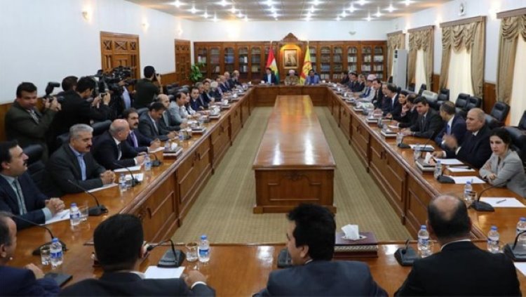 Kürdistan'da hükümet çalışmaları başladı