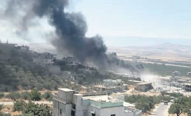 Esed rejimi ve Rusya Kürt Dağı’nı havadan ve karadan bombaladı