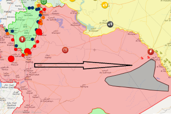 İran askerlerini taşıyan 80 araçlık konvoy Derazor’a doğru gidiyor