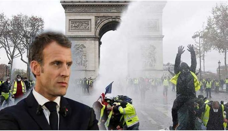 Macron, Sarı Yelekliler ile görüşecek