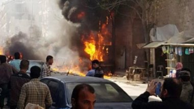 El Bab'da cami önünde patlama