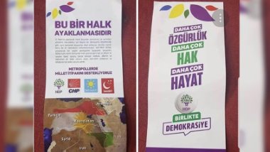 Seçim provokasyonu: Sahte HDP broşürü dağıtıldı