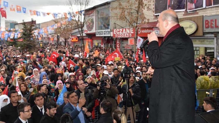 Soylu: Dertleri Türkiye’nin güneyine bir takoz çakmaktı