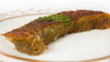 Kayyım, 1 ton 600 kilo fıstıklı kadayıf yemiş