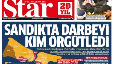 Star gazetesi: Sandıkta darbe!