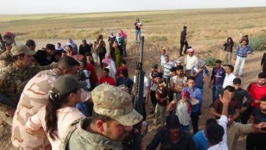 Şengal'de 'İnsani Koridor' yürüyüşü