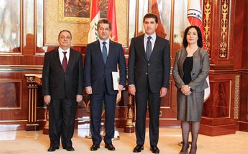 Neçirvan Barzani, Mesrur Barzani'yi hükümeti kurmakla görevlendirdi