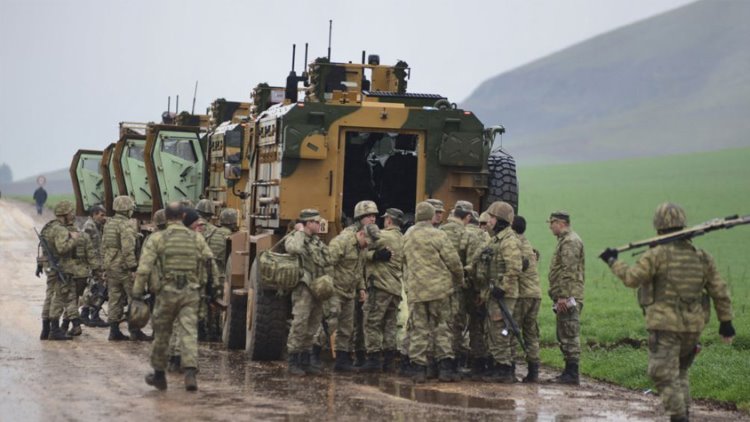 Van'ın Gürpınar ilçesinde askeri operasyon