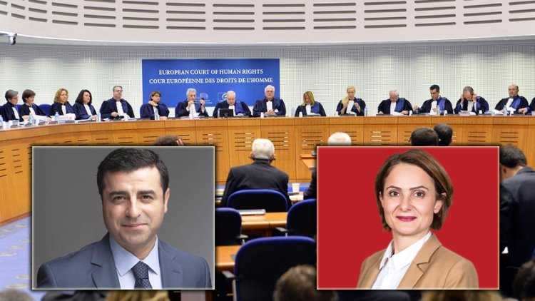 AİHM, Demirtaş ve Kaftancıoğlu için ne dedi?