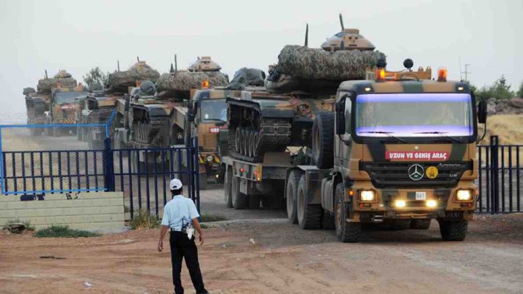 Fırat'ın Doğusu'na yönelik harekat hazırlığı: Devasa yığınak yapılıyor