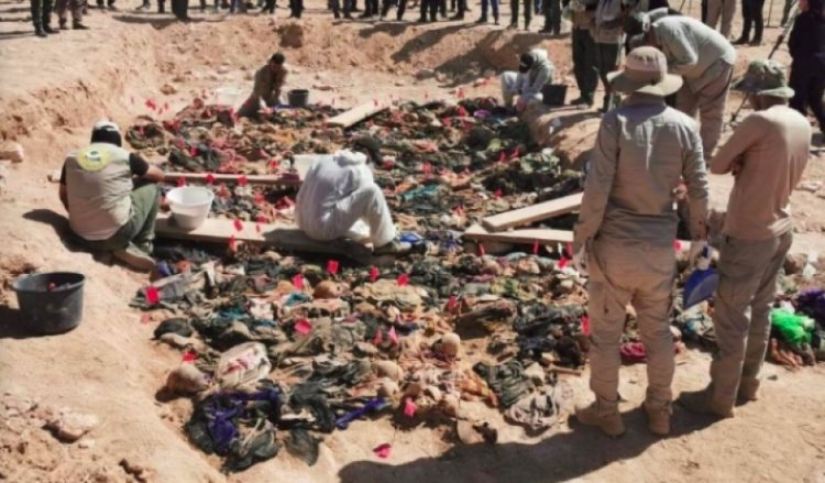 Güney Irak’ta Kürt çocuklarının katledildiği toplu mezar bulundu