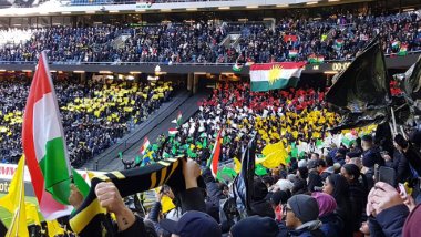 Dalkurd kupa maçında deplasmanda coştu