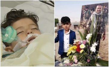 Baba acısına dayanamayan şehit Peşmerge'nin oğlu hayatını kaybetti