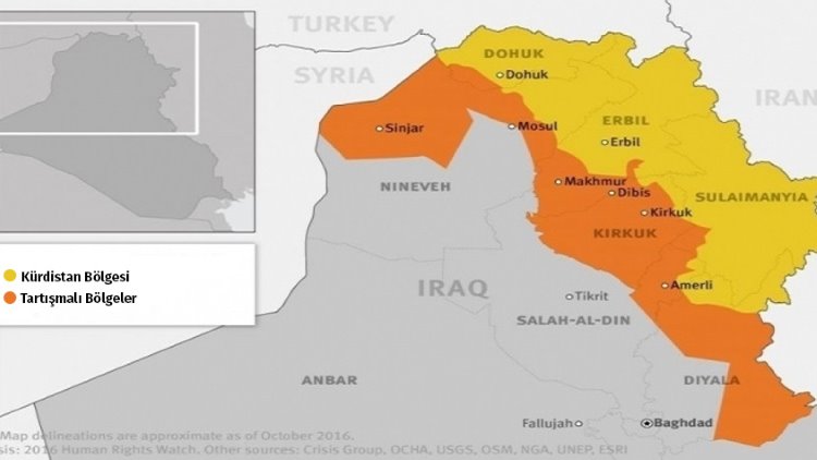 Erbil ve Bağdat 140. Maddeyi uygulamak için toplanıyor