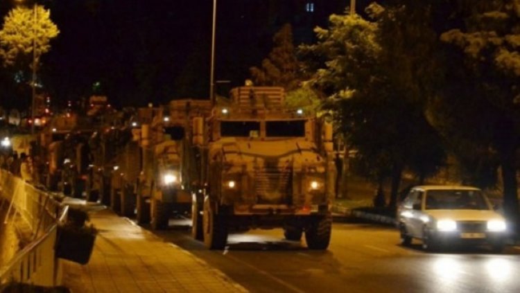 Rojava sınır hattında yoğun askeri hareketlilik