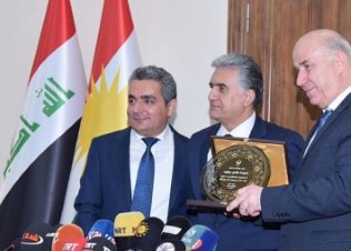 Kürdistan Bölgesi, Erbil valiliğinde devir teslim töreni 