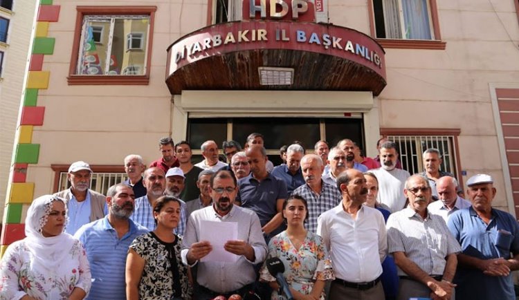 HDP'den parti binası önünde oturma eylemi yapan ailelere ilişkin açıklama