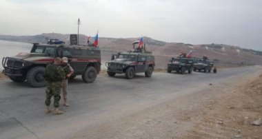 DSG ve Rus askeri konvoyu karşılaştı