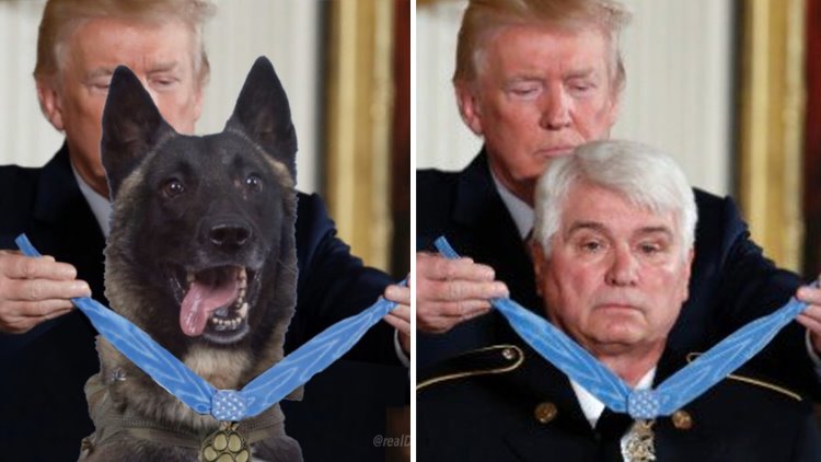 Trump'tan alay konusu olan photoshop'lu sahte fotoğraf