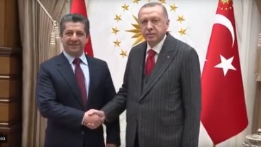 Başbakan Barzani, Erdoğan ile görüştü
