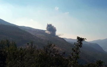 TSK, Kürdistan Bölgesi sınırını bombaladı