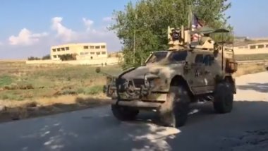 ABD ile DSG'den Dirbêsîyê'de ortak devriye