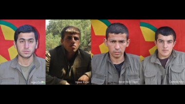 Zap ve Haftanin'de hayatını kaybeden 4 HPG'linin kimlik bilgileri