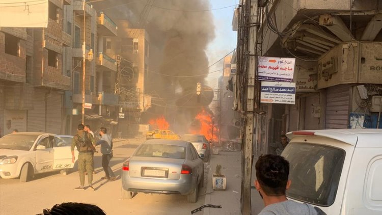 Kamışlo'da ardı ardına 3 bombalı patlama