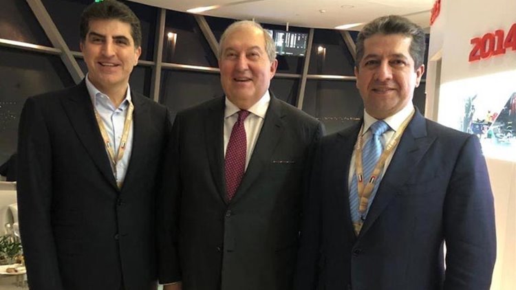 Neçirvan Barzani ile Mesrur Barzani'den BAE ziyareti