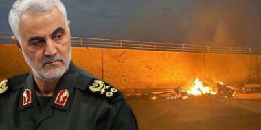 Kasım Süleymani’nin vurulduğu anın görüntüleri yayınlandı