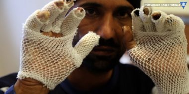 Van'da kısmen donan mültecilerin el ve ayakları kesiliyor