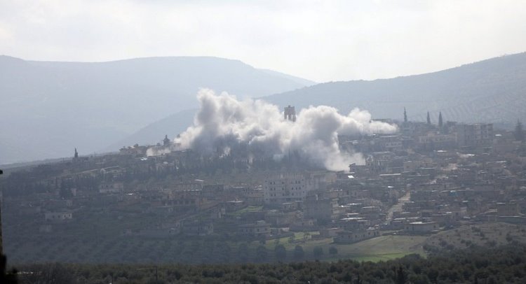 Afrin'de patlama