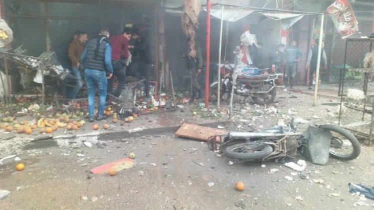 Efrin'de peş peşe 5 patlama