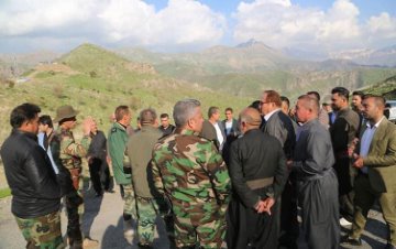 Werte Nahye Müdürü: Peşmerge birliğini ziyaret edenler Werteli değil