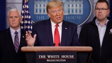 Trump: "Türkiye ve Suriye arasındaki sınırı koruyorduk"