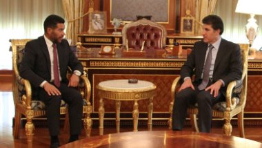 Neçirvan Barzani Irak Ulusal Projesi Genel Sekreteri’yle görüştü