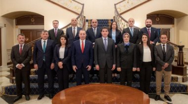 Neçirvan Barzani, Türkmen ve Hristiyan temsilcileri ile bir araya geldi