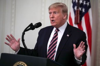 Trump: Yüksek vaka sayısı onur nişanımızdır