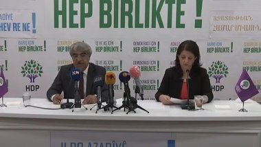 Tutum belgesini açıklayan HDP’den muhalefete bir araya gelme çağrısı