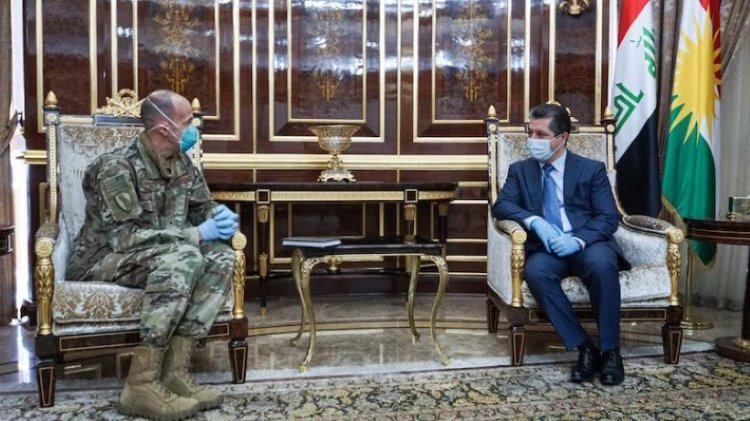 Mesrur Barzani, Ernst Tiykert başkanlığındaki ABD heyetini kabul etti