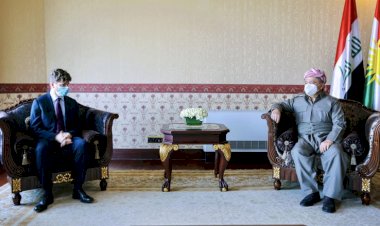 Başkan Mesut Barzani Fransa'nın Erbil Başkonsolosu’yla görüştü