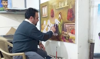 Kürt ressam corona virüs nedeniyle hayatını kaybetti