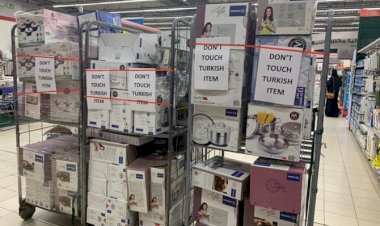 Suudi Arabistan'da boykotun fotoğrafı: Türk mallarına dokunmayın