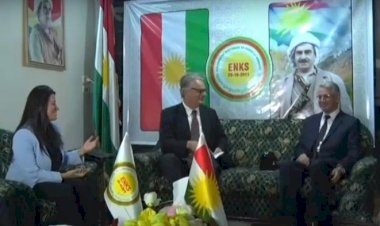 Rojava’da temaslarda bulunan İsveç Dışişleri Bakanlığı heyeti ENKS'yi ziyaret etti