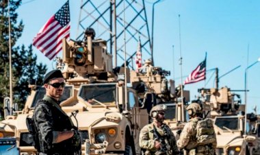 Rusya'nın karakol kurmak istedigi Rojava,Haseke'de ABD güçleri bölgeye girdi ve kuşatma altına aldı