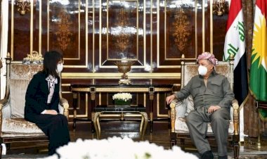 Başkan Mesut Barzani Japonya'nın Erbil Konsolosu'nu kabul etti
