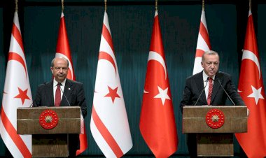 Erdoğan: 'Kıbrıs'ta artık iki devletli çözüm masaya gelmeli'