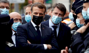 Macron: Karikatürlerin şoke edici etkisi olabilir ancak bu şiddeti haklı çıkarmaz