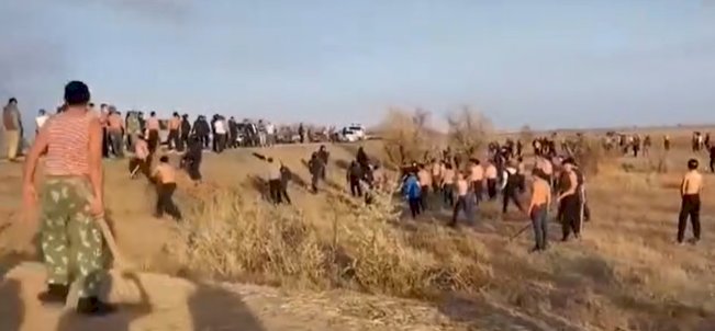 Rusya'da Kazaklar Kürtlere saldırdı!