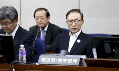 Rüşvet suçundan 17 yıla mahkum olan eski Güney Kore Cumhurbaşkanı hapse gönderildi